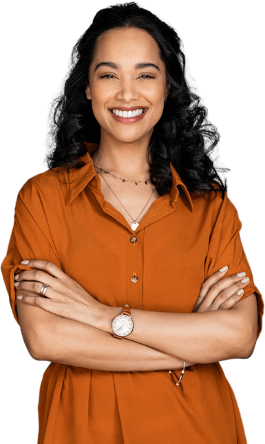 mujer sonriendo salud digital